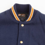 Wool Varsity Jacket - Midnight Blue: Classic Style for All Seasons