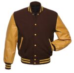 Gold Letterman Jacket