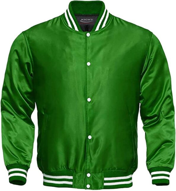 Varsity Jacket Dark Green