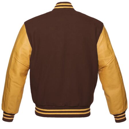 Gold Letterman Jacket