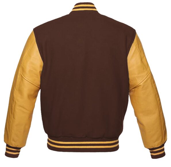 Gold Letterman Jacket