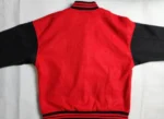 Dark Red Varsity Jacket
