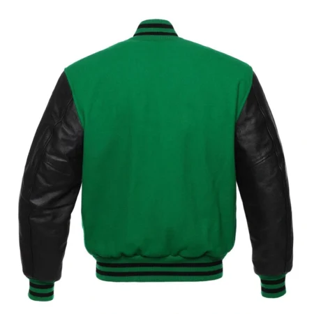 Green And Black Varsity Jacket