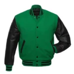 Green And Black Varsity Jacket