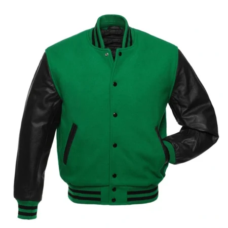 Green And Black Varsity Jacket