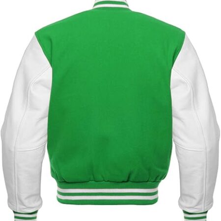 Lime Green Varsity Jacket