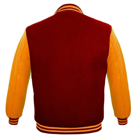 Maroon Gold Varsity Jacket Aliexpress