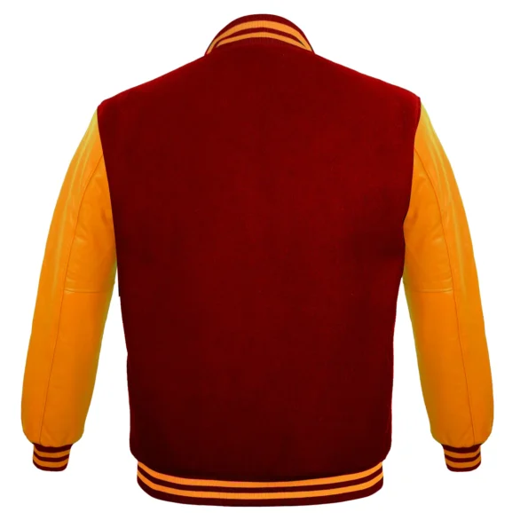Maroon Gold Varsity Jacket Aliexpress
