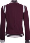 Maroon Varsity Jacket Womens3