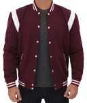 Maroon Varsity Jacket