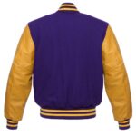 Purple And Gold varsity Jacket2