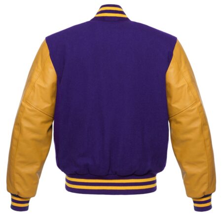 Purple And Gold varsity Jacket
