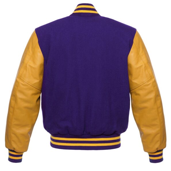 Purple And Gold varsity Jacket