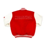 Red And White Letterman Jacket