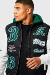 Varsity Jacket Hooded