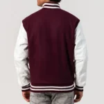 Varsity Jacket Maroon And White