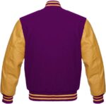 Varsity Jacket Purple And Gold
