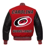 Varsity Jacket Red Black