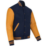 Varsity Jacket blue And Gold