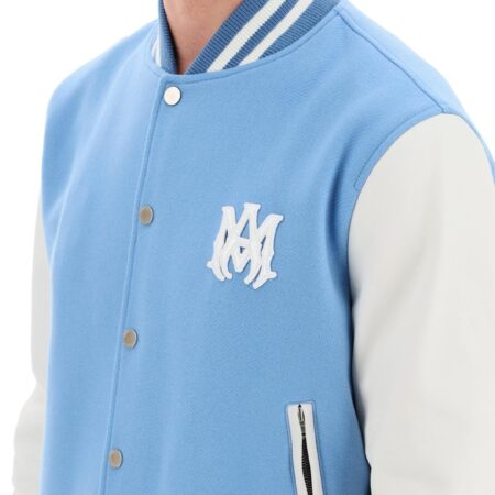 Powder Blue Varsity JacketPowder Blue Varsity Jacket