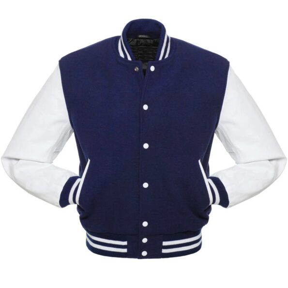 varsity jacket blue