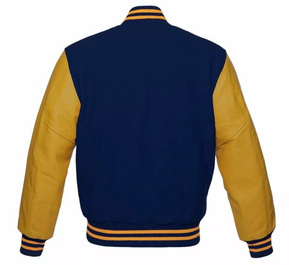 Varsity Jacket Blue And Yellow