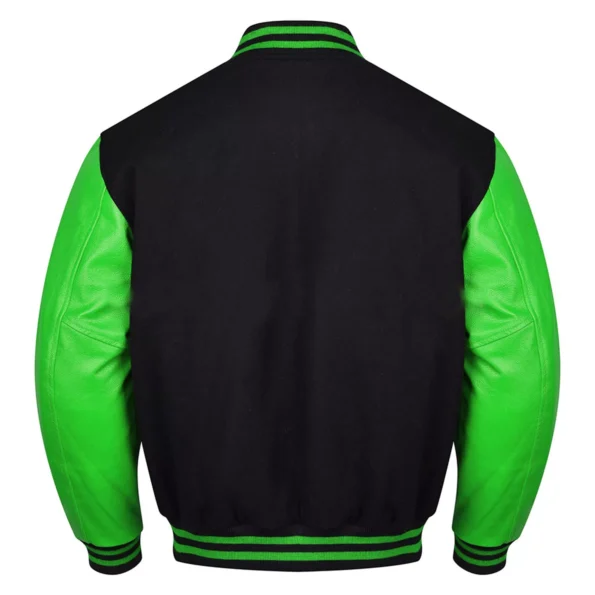 Varsity Jacket Black And Green