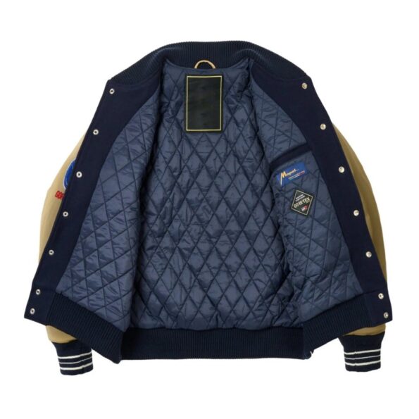 Palace X Gore-tex Going Further Black & Gold Varsity