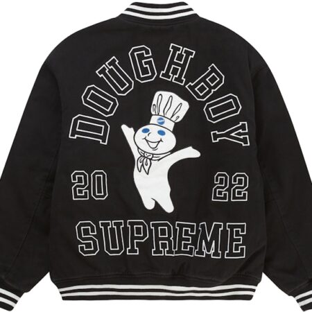 Supreme X Mitchell & Ness Doughboy Twill Varsity Jacket