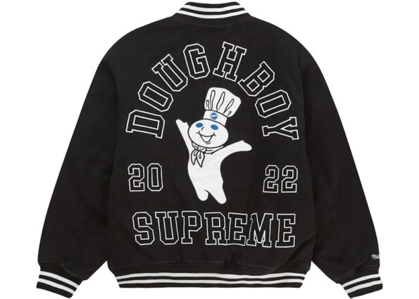 Supreme X Mitchell & Ness Doughboy Twill Varsity Jacket