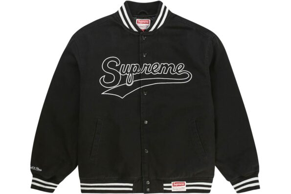 Supreme X Mitchell & Ness Doughboy Twill Varsity Jacket