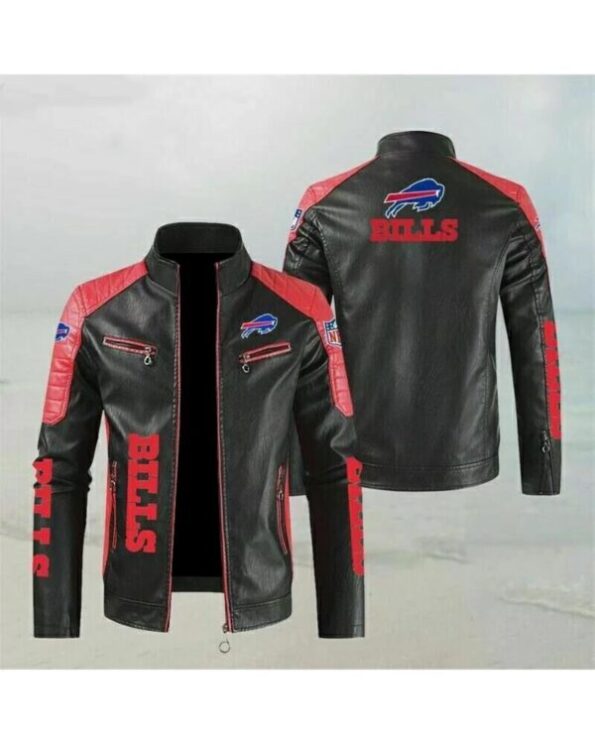 buffalo bills block red black nfl leather jacket 600x750 1