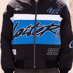 Loiter Racer Motor Jacket Black/Blue
