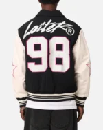 Vice City Loiter Racing Varsity Jacket Black Vice City Loiter Racing Varsity Jacket Black