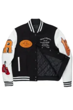 Eisen Black Varsity Jacket Eisen Black Varsity Jacket