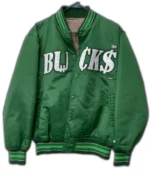10 Deep Milwaukee Bucks Satin Jacket