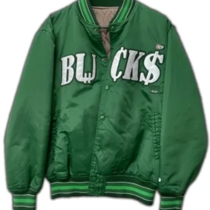 10 Deep Milwaukee Bucks Satin Jacket