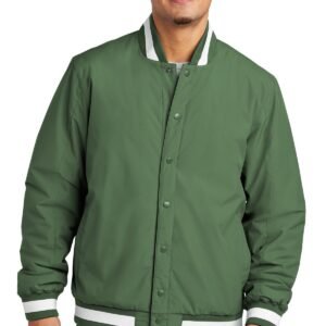 Forest Green Varsity Jacket