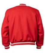 1969 Cincinnati Reds Varsity Red Wool Jacket