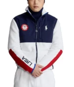 2022-Olympics-Ceremony-Team-USA-Navy-Blue-and-White-Jacket.webp 2022 Olympics Ceremony Team USA Navy Blue and White Jacket