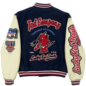 Tedmans Blue&White Varsity Jacket