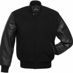 All Black Varsity Jacket