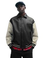Leather Mens Varsity Jacket