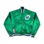 80s Dallas Mavericks Green Jacket