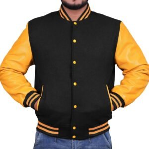 Black Gold Varsity Jacket