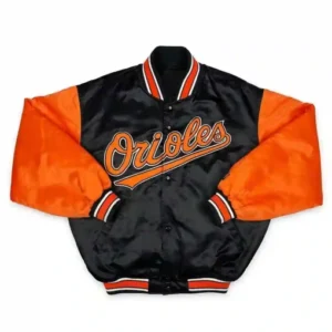 90s Baltimore Orioles Satin Jacket