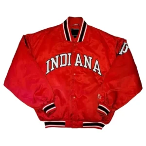 90s Indiana Hoosiers Red Jacket
