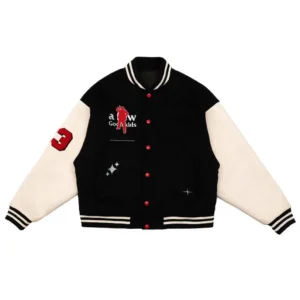 A Few Good Kids CEO Baseball Varsity Black Jacket