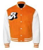 A-Few-Good-Kids-Orange-Cherub-Baseball-Varsity-Jacket.jpg A Few Good Kids Orange Cherub Baseball Varsity Jacket