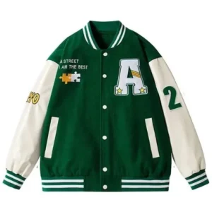 A Street I Am The Best Tokyo Letterman Jacket
